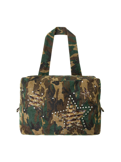 Star Camouflage Square Bag