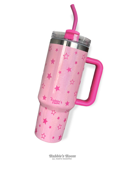 Pink Star Tumbler