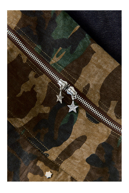 Star Camouflage Square Bag