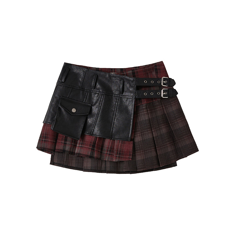 Grunge Layered Skirt