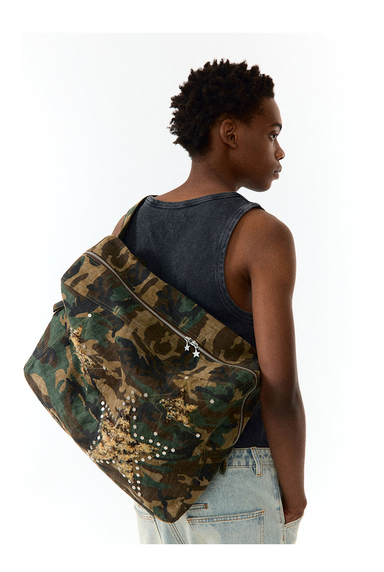 Star Camouflage Square Bag