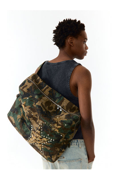 Star Camouflage Square Bag